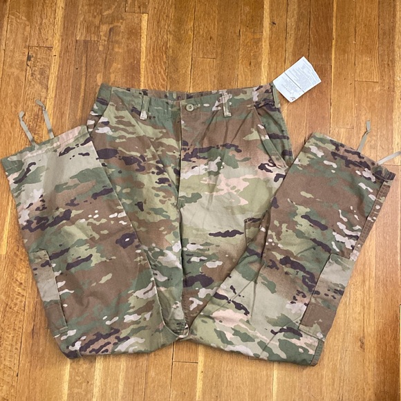 Trouser Army Combat Uniform Unisex Size Medium-Long Flame Resistant New - Picture 2 of 12